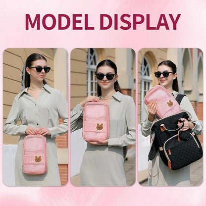 Diaper Bag Organizer Pouches - 2 Pack, Small Diaper Bag Mini Purse
