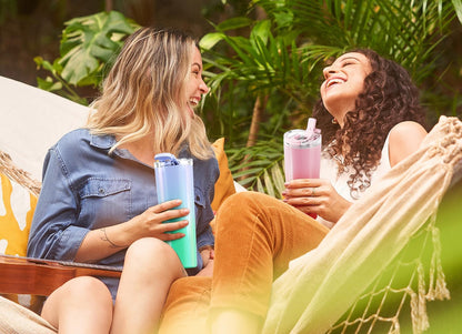 24 oz Insulated Travel Coffee Mug: Leak Proof Lid, Sea | Stainless Steel Coffee Tumbler, Keeps Hot for 8 Hours or Cold for 24 Hours, Fits in Car Cup Holder, BPA Free