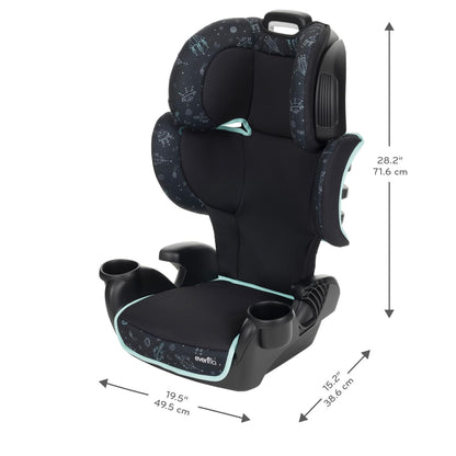 GoTime LX Booster Car Seat (Astro Blue)