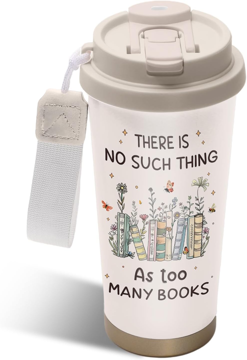 Cute Dog Gifts Stainless Steel 2-in-1 Lid Coffee Tumbler 19 oz Dog Paw Print Insulated Travel Coffee Mug Dogs Lovers Gifts for Women Birthday Christmas