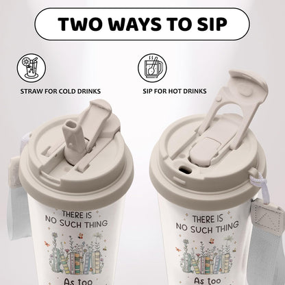 Cute Dog Gifts Stainless Steel 2-in-1 Lid Coffee Tumbler 19 oz Dog Paw Print Insulated Travel Coffee Mug Dogs Lovers Gifts for Women Birthday Christmas