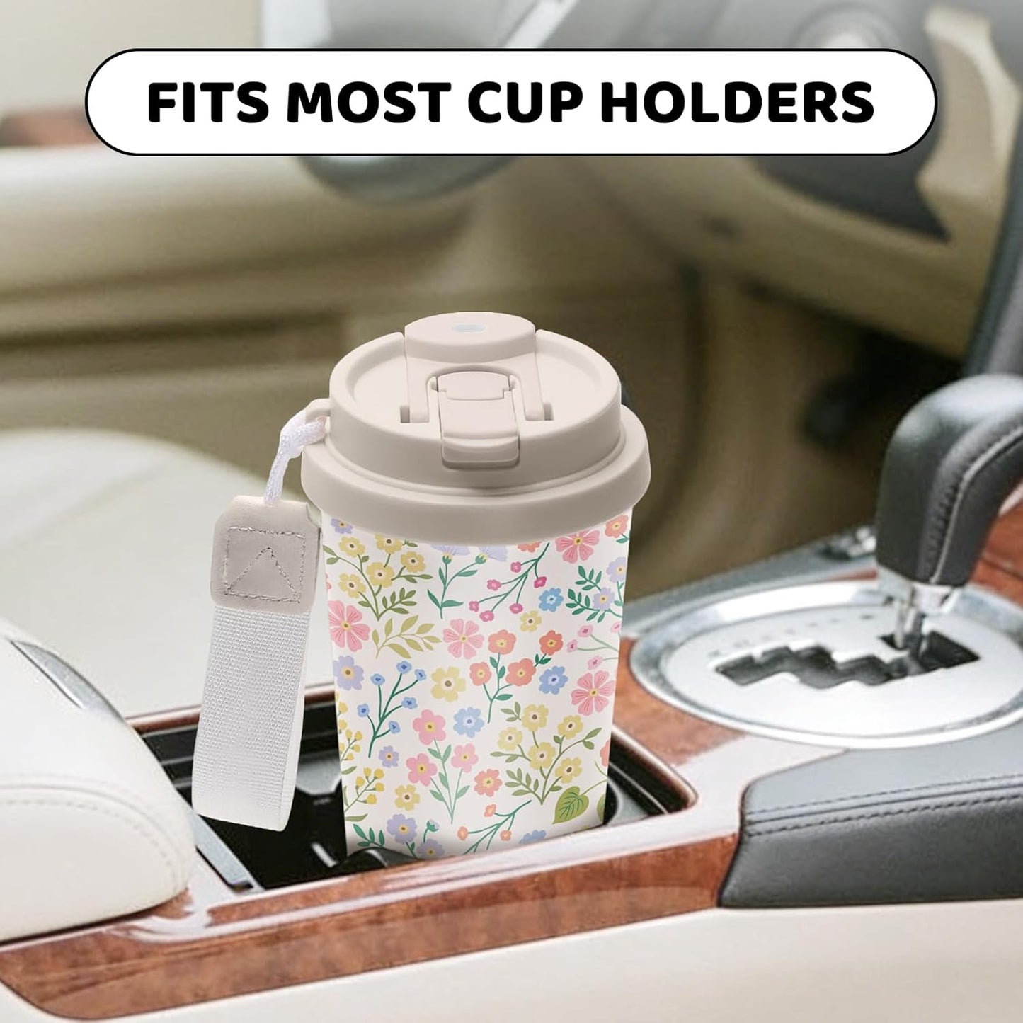 Cute Dog Gifts Stainless Steel 2-in-1 Lid Coffee Tumbler 19 oz Dog Paw Print Insulated Travel Coffee Mug Dogs Lovers Gifts for Women Birthday Christmas