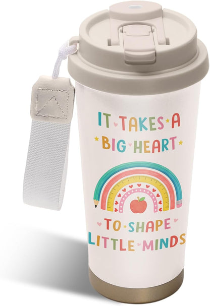 Cute Dog Gifts Stainless Steel 2-in-1 Lid Coffee Tumbler 19 oz Dog Paw Print Insulated Travel Coffee Mug Dogs Lovers Gifts for Women Birthday Christmas