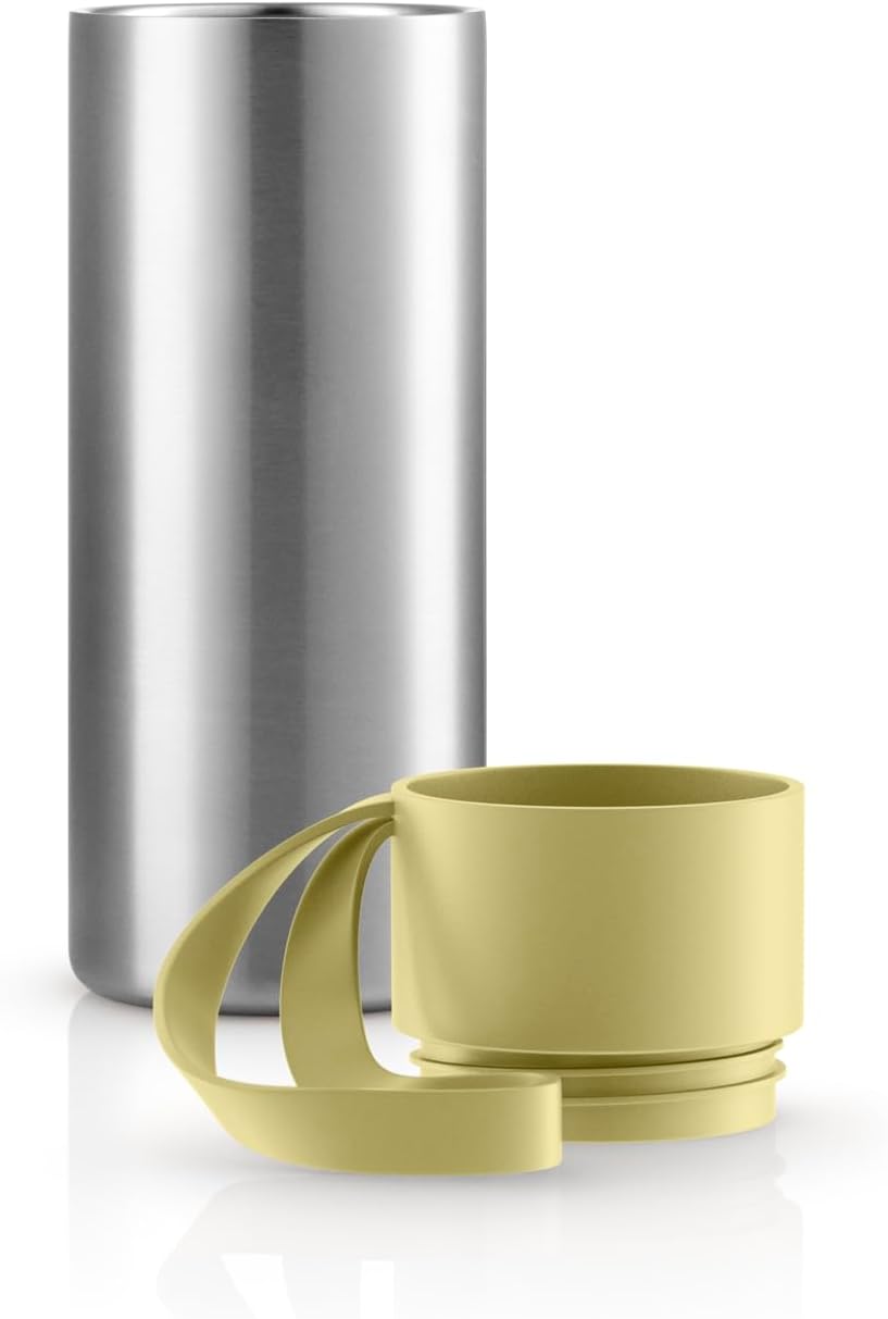 to Go Cup 0.35 L Vintage Brown | Double-Walled Thermo Cup with Vacuum Insulation | Stylish Danish Design with Practical Easy Grab Strap & Click Lid | Vintage Brown