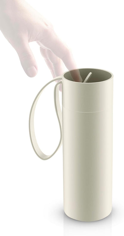 to Go Cup 0.35 L Vintage Brown | Double-Walled Thermo Cup with Vacuum Insulation | Stylish Danish Design with Practical Easy Grab Strap & Click Lid | Vintage Brown