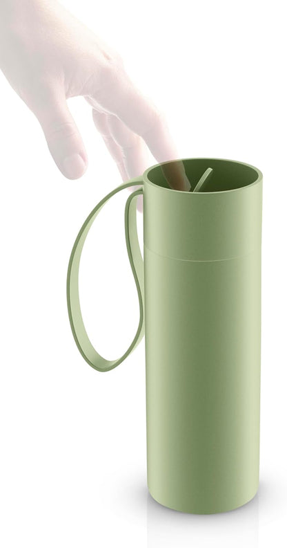 to Go Cup 0.35 L Vintage Brown | Double-Walled Thermo Cup with Vacuum Insulation | Stylish Danish Design with Practical Easy Grab Strap & Click Lid | Vintage Brown