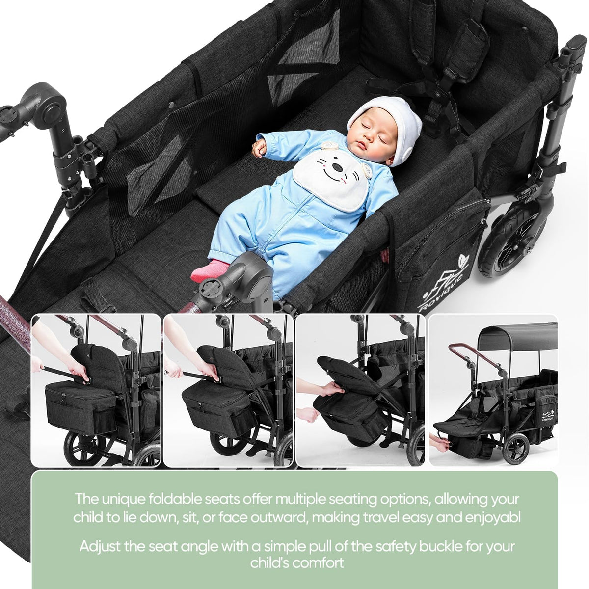 Wagon Stroller for 2 Kids,Stroller Wagon,Premium Wagon for Kids