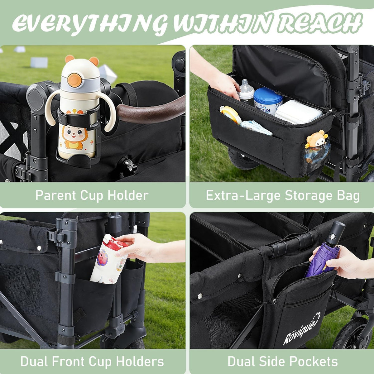 Wagon Stroller for 2 Kids,Stroller Wagon,Premium Wagon for Kids