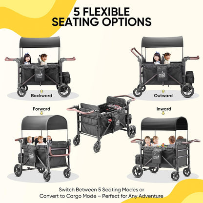 Wagon Stroller for 2 Kids,Stroller Wagon,Premium Wagon for Kids