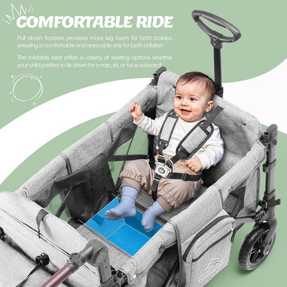 Wagon Stroller for 2 Kids,Stroller Wagon,Premium Wagon for Kids