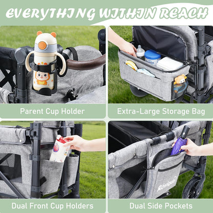 Wagon Stroller for 2 Kids,Stroller Wagon,Premium Wagon for Kids