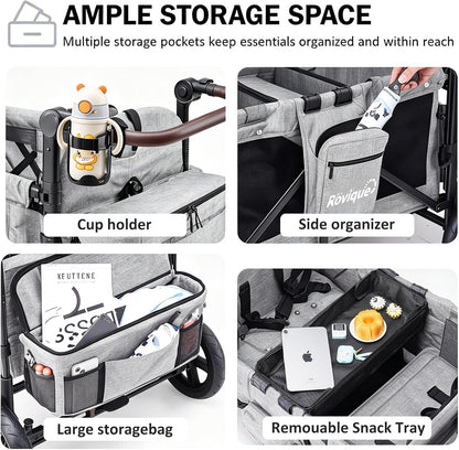 Wagon Stroller for 2 Kids,Stroller Wagon,Premium Wagon for Kids