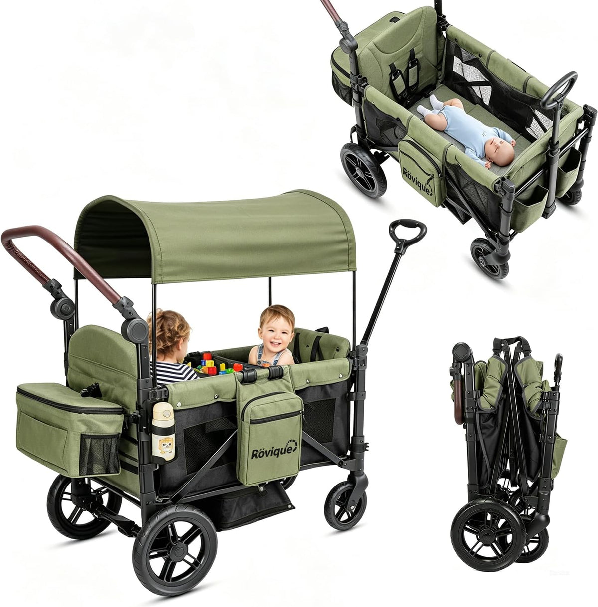 Wagon Stroller for 2 Kids,Stroller Wagon,Premium Wagon for Kids