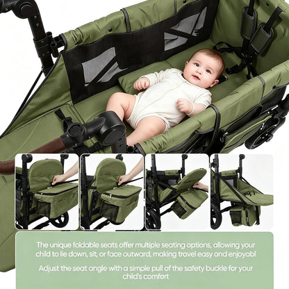 Wagon Stroller for 2 Kids,Stroller Wagon,Premium Wagon for Kids