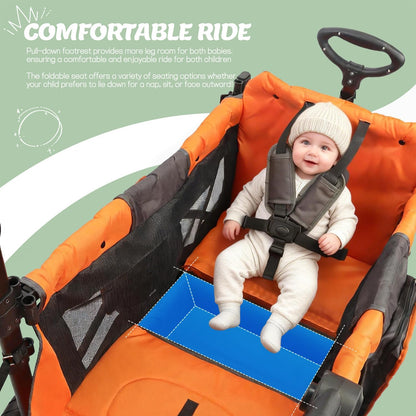 Wagon Stroller for 2 Kids,Stroller Wagon,Premium Wagon for Kids