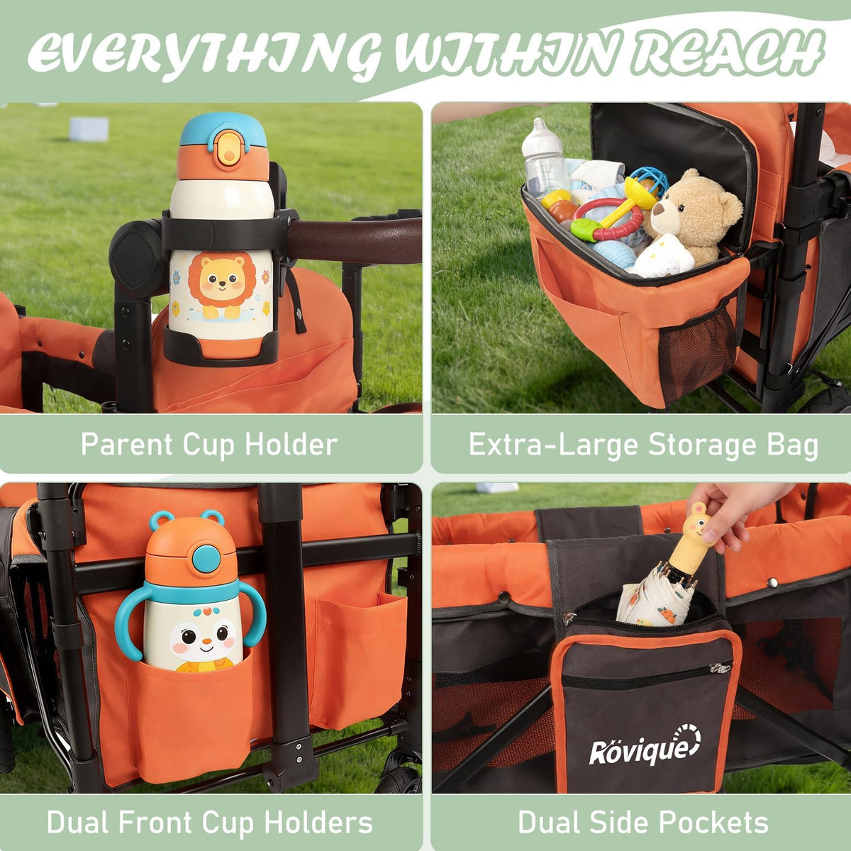 Wagon Stroller for 2 Kids,Stroller Wagon,Premium Wagon for Kids