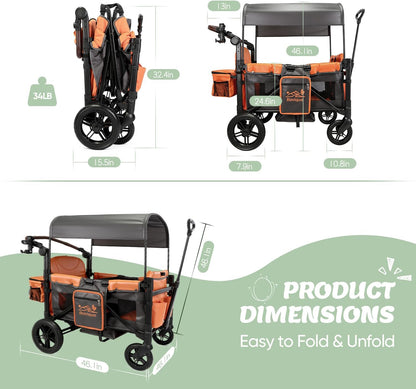 Wagon Stroller for 2 Kids,Stroller Wagon,Premium Wagon for Kids