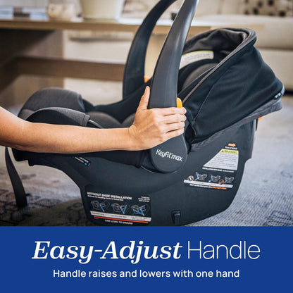 Chicco KeyFit Max Zip ClearTex Infant Car Seat with Base, Rear-Facing