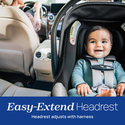 Chicco KeyFit Max Zip ClearTex Infant Car Seat with Base, Rear-Facing
