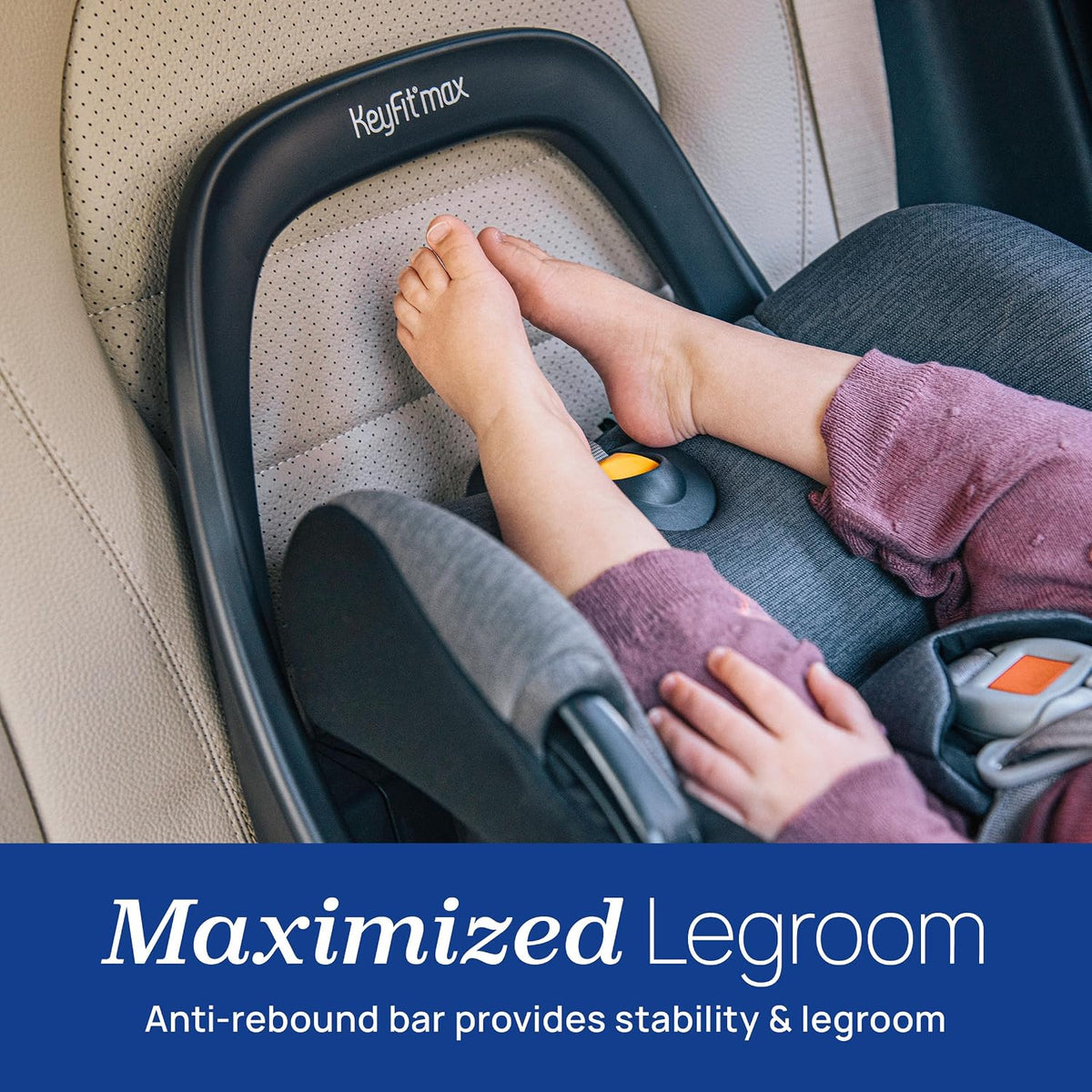 Chicco KeyFit Max Zip ClearTex Infant Car Seat with Base, Rear-Facing