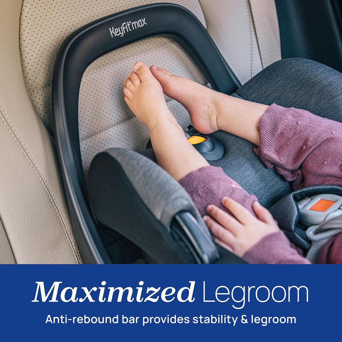 Chicco KeyFit Max Zip ClearTex Infant Car Seat with Base, Rear-Facing