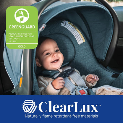 Chicco KeyFit Max Zip ClearTex Infant Car Seat with Base, Rear-Facing