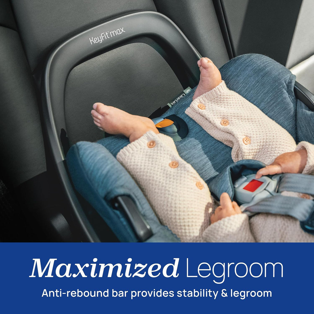 Chicco KeyFit Max Zip ClearTex Infant Car Seat with Base, Rear-Facing