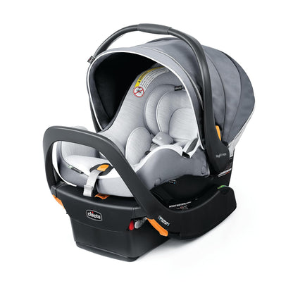 Chicco KeyFit Max Zip ClearTex Infant Car Seat with Base, Rear-Facing