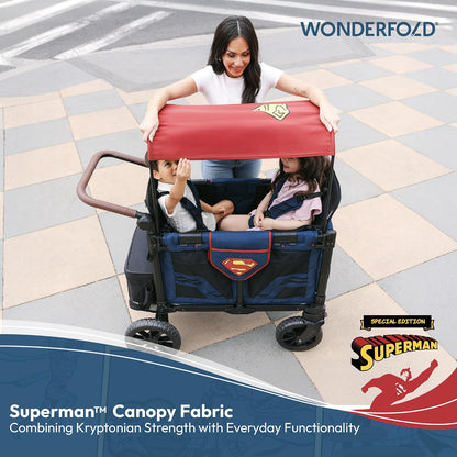 Flex Canopy - Stroller Wagon Canopy - UV Protection - Overhead Attachment & Stroller Wagon Sun Shade - Fits W4 OG - Black