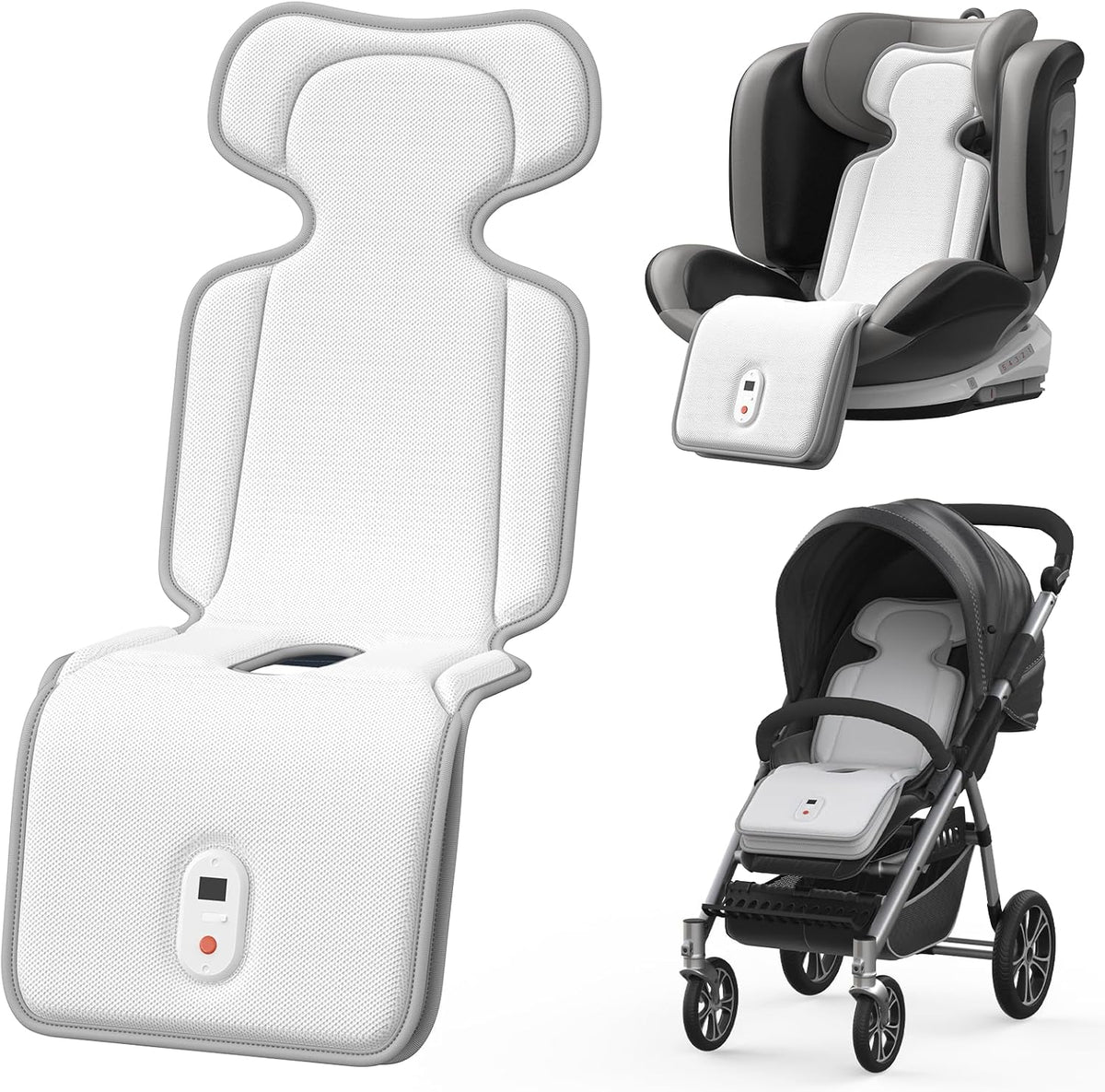 Baby Stroller Cooling Pad, 3D Breathable Carseat Cooling Pad