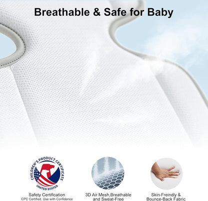 Baby Stroller Cooling Pad, 3D Breathable Carseat Cooling Pad