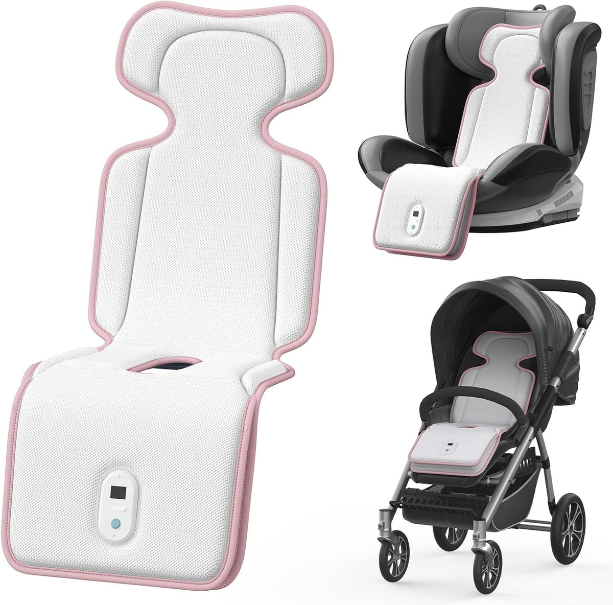 Baby Stroller Cooling Pad, 3D Breathable Carseat Cooling Pad