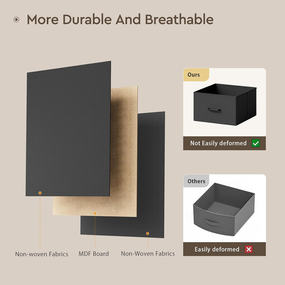Changing Table, 3 Drawers&2 Shelves, Changing Table Dresser, Brown