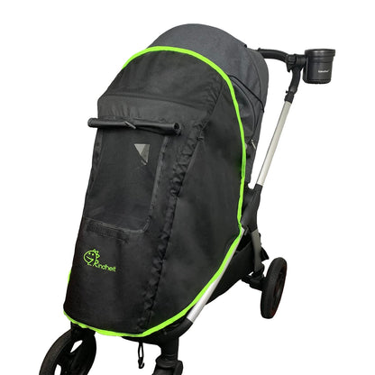 Universal Sun Shade and Mosquito Shield for Strollers – Baby Stroller Accessories – Blackout Cover Accessory and Visor for Boys and Girls – Versatile Stroller Attachment & Protector