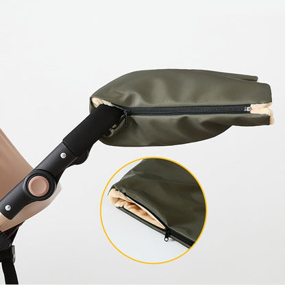 Pram Hands Muff Fleece Waterproof Windproof Universal Anti Slip Thermal