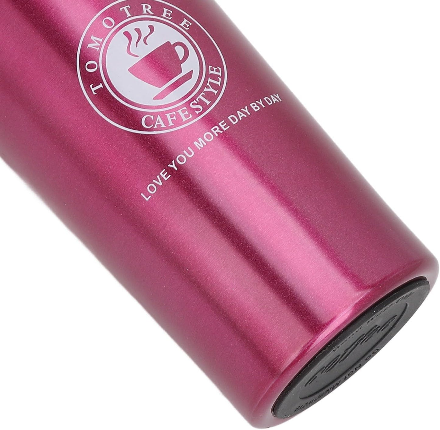 Insulated Coffee Cup Stainless Steel Vacuum Flask with Flip Lid for Travel Work Car Keeps Hot Leak Proof Portable (380ml)