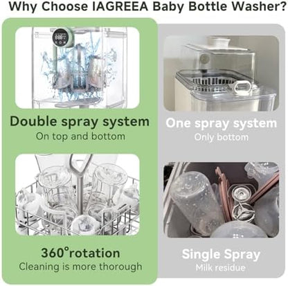 Baby Bottle Easher and 150PCS Detergent Washing Tablets
