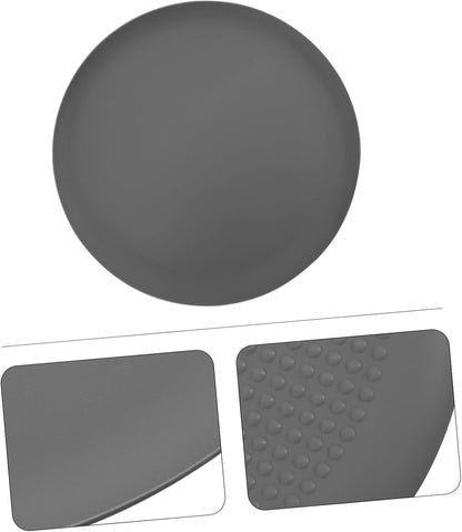 Silicone Plate Mat Small Purple Nonslip Insulated Tableware for Kitchen