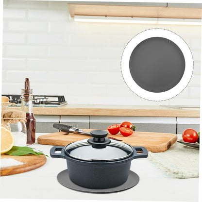 Silicone Plate Mat Small Purple Nonslip Insulated Tableware for Kitchen