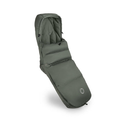 Performance Winter Footmuff–Thermolite® Insulated, Water-Repellent Stroller Footmuff with Removable Insert, Adjustable Hood, Reflective Details – Fits All Strollers - Heritage Black