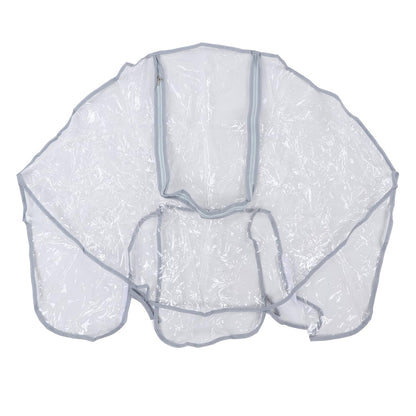 Stroller Rain Cover, Universal, EVA Material, Transparent Window, Breathable Mesh Vents, Weather Protection