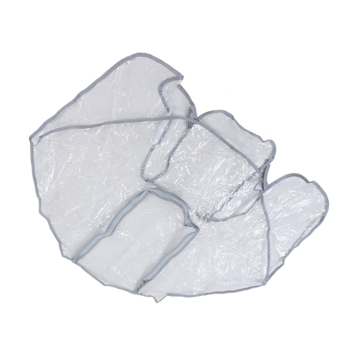 Stroller Rain Cover, Universal, EVA Material, Transparent Window, Breathable Mesh Vents, Weather Protection