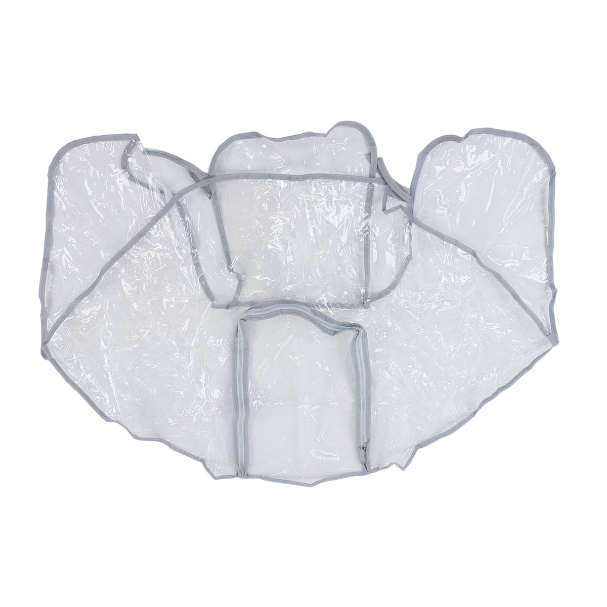 Stroller Rain Cover, Universal, EVA Material, Transparent Window, Breathable Mesh Vents, Weather Protection