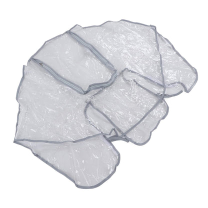 Stroller Rain Cover, Universal, EVA Material, Transparent Window, Breathable Mesh Vents, Weather Protection
