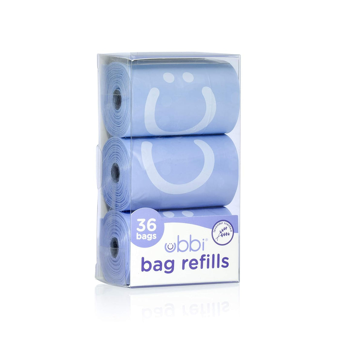 On-the-Go Gray Bag Dispenser & Waste Disposal Bags Refill, Lavender Scented Baby Savings Bundle & Refill Bags, Value Pack of 36, Baby On-The-Go Diapering Essentials