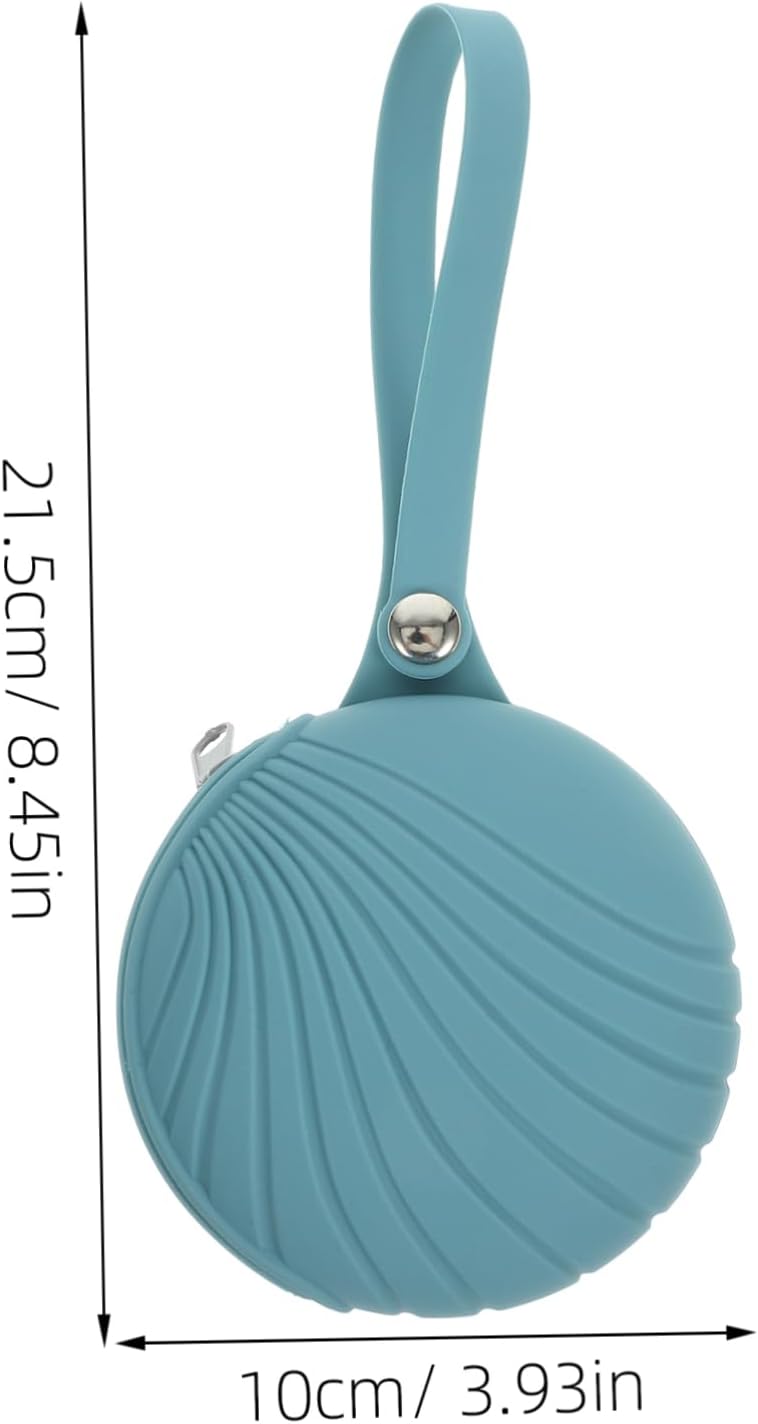 Silicone Pacifier Storage Bag Portable Holder Case Travel-Friendly Closure