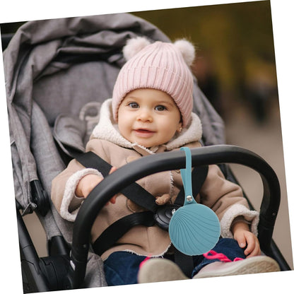 Silicone Pacifier Storage Bag Portable Holder Case Travel-Friendly Closure