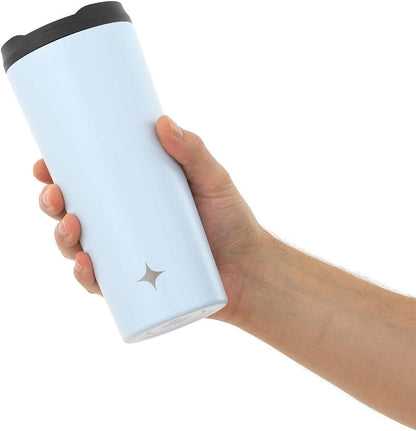 Triple Insulated 20oz Tumbler with Lid and Straw (2 Each) Vacuum Double Wall Stainless Steel Tumbler, Copper Lined for 12Hr Hold/Cold Drinks. Leakproof Water Bottle, Tea or Iced Coffee Cup