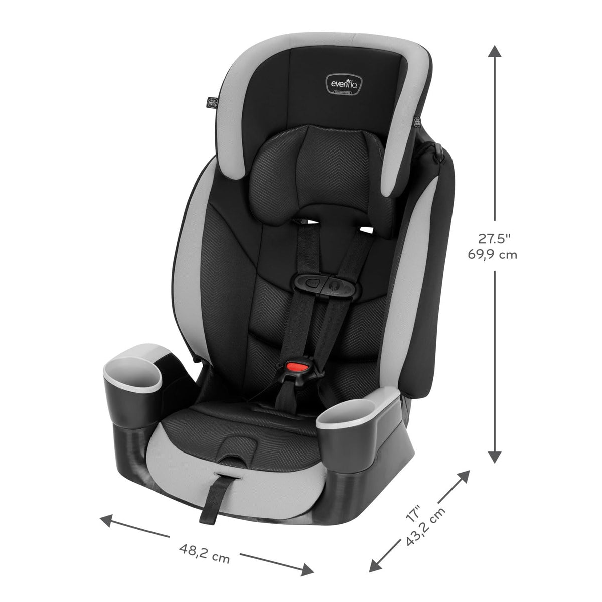 Maestro Sport Booster Car Seat (Granite Gray)