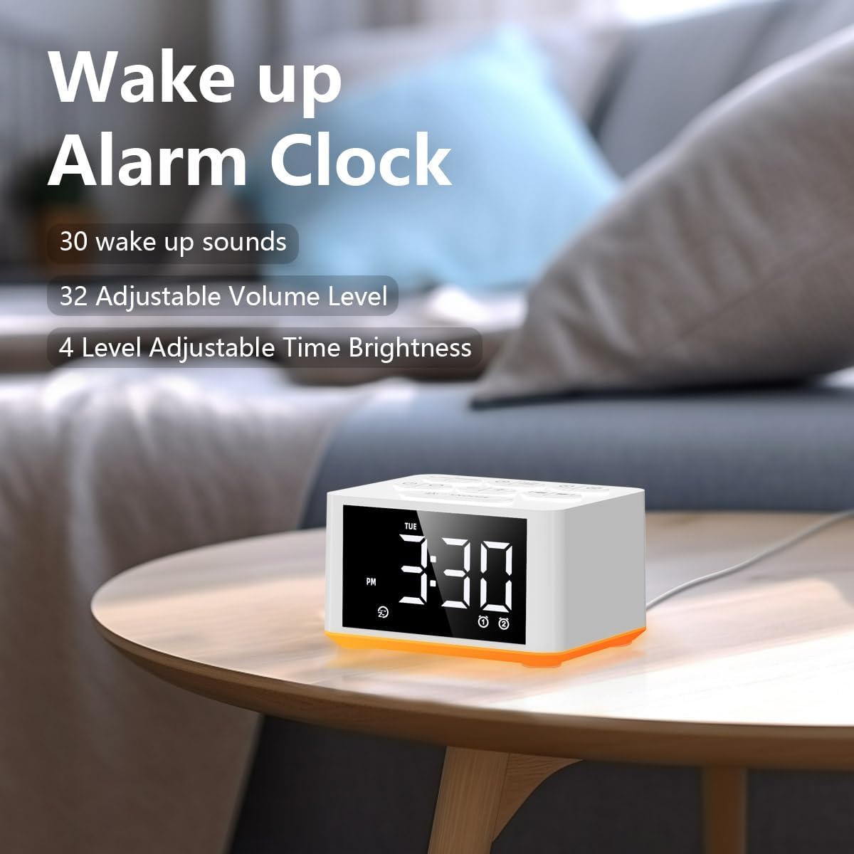 Portable Sound Machine Small Mini White Noise Machine Brown Noise 30 Soothing Sounds Rechargeable Speaker Block Noise 4 Memory Function Natural Baby Adults Kids for Travel Office Privacy Improve Sleep